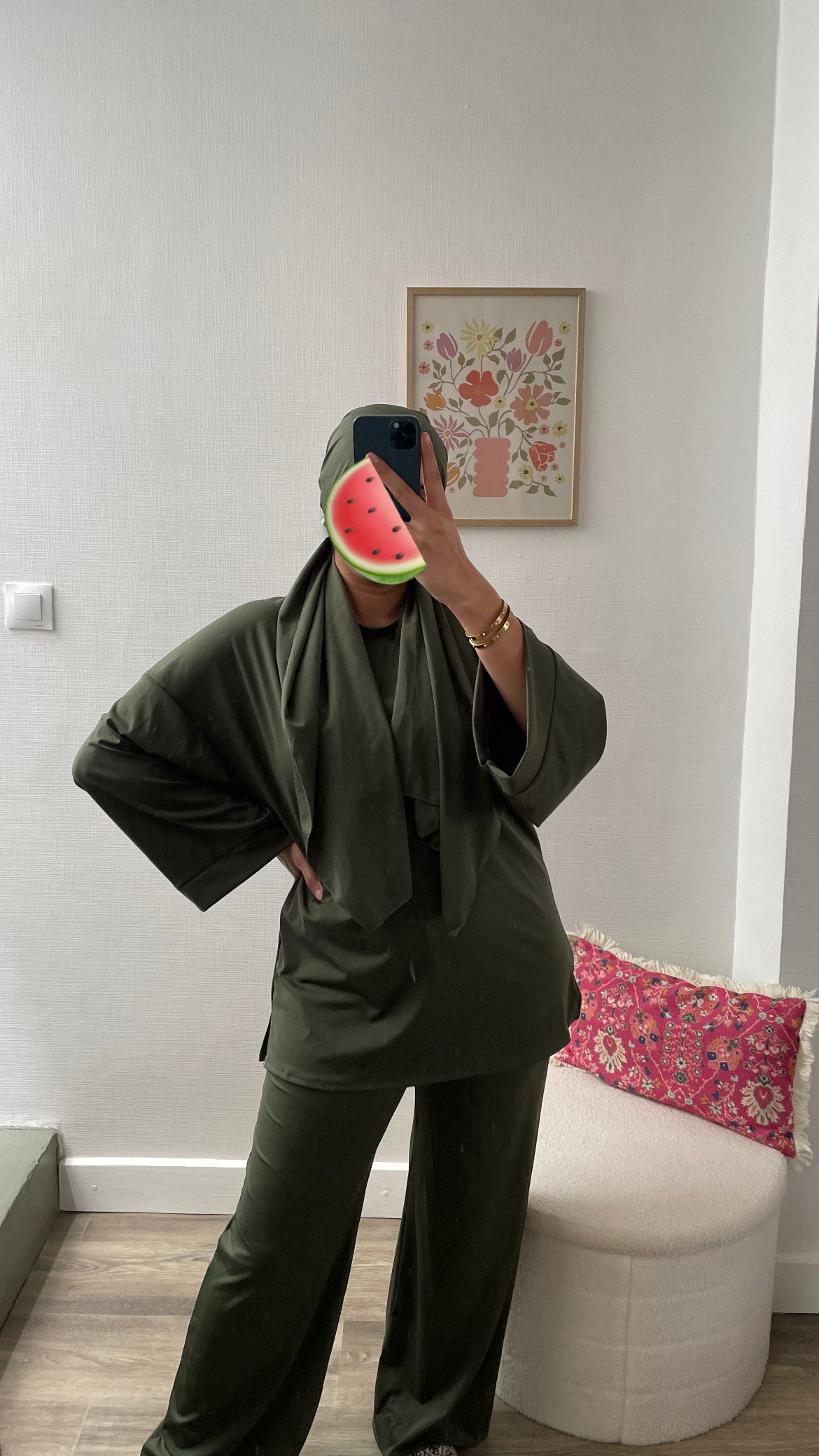 Burkini Élégance Kaki