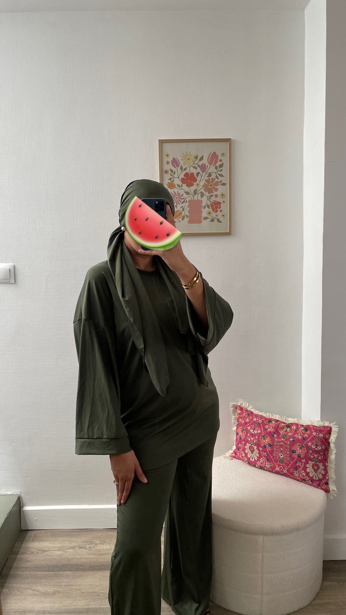 Burkini Élégance Kaki