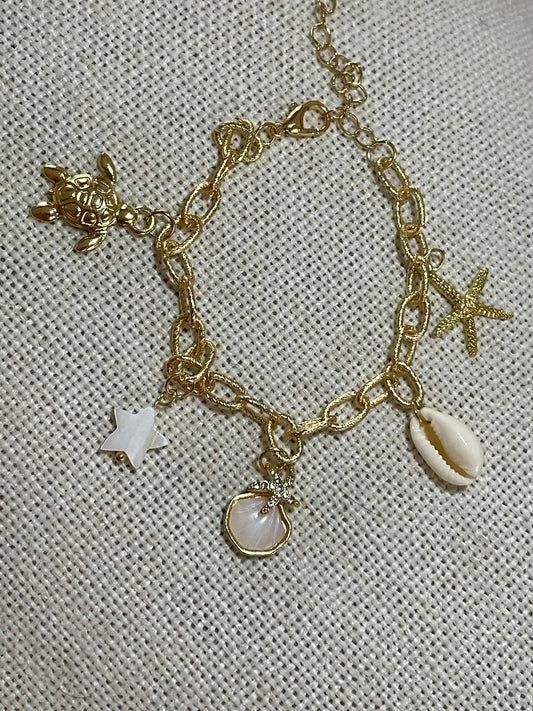 Bracelet Étoile nacré