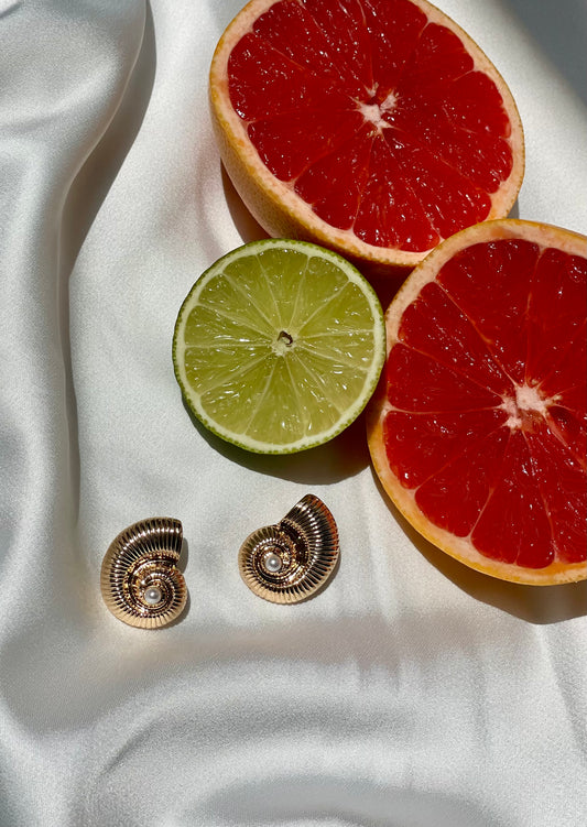 Boucles d’oreilles Coquillage